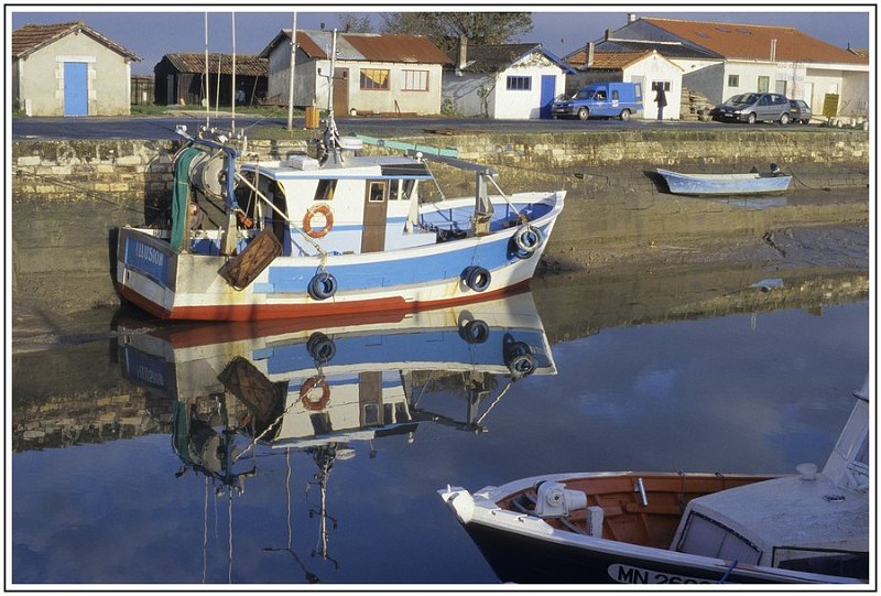 Eguille baterau à quai.jpg